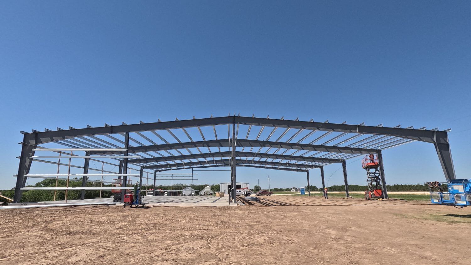All-Steel Building Frame